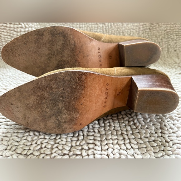 Sandro brown/tan suede boots - Picture 10 of 11